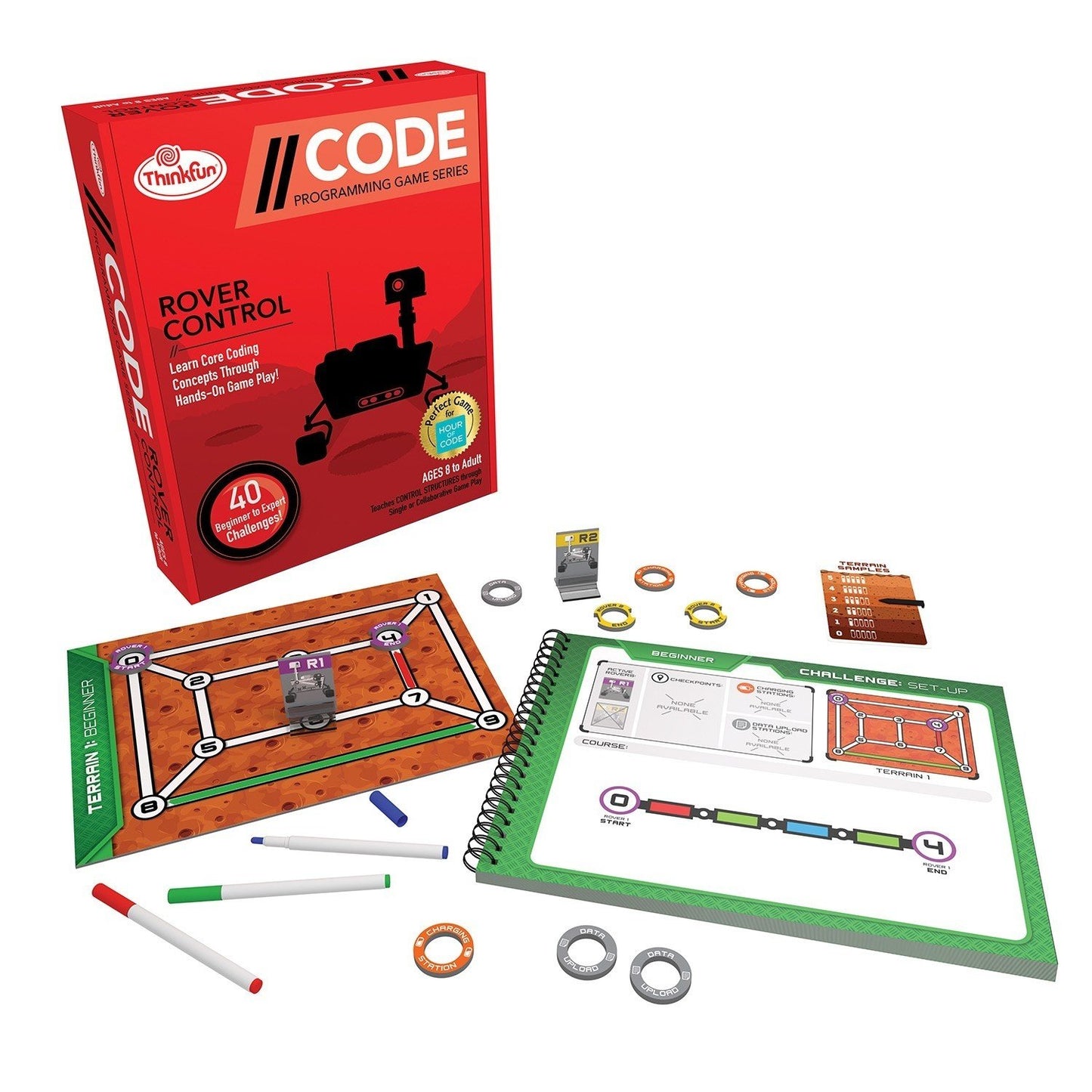 ThinkFun - //CODE: Rover Control Game - Good Games