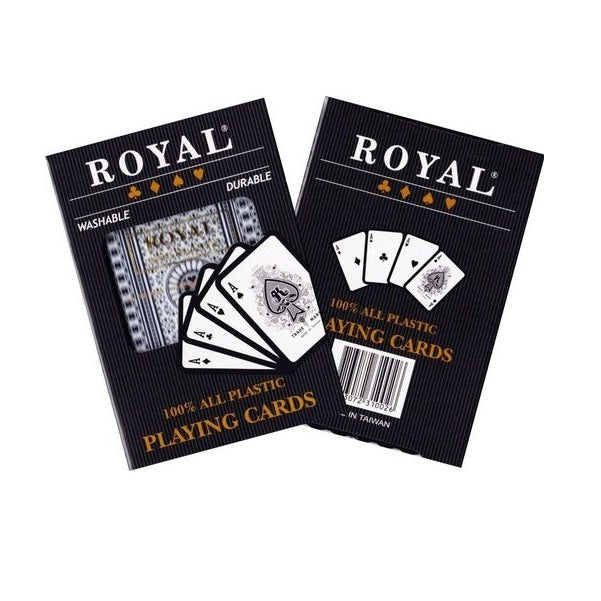 Playing Cards Single Plastic Coated Royal - Good Games