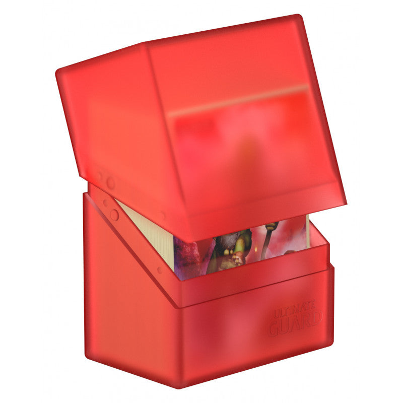 Ultimate Guard - Boulder Deck Case 60+ Standard Size Ruby - Good Games