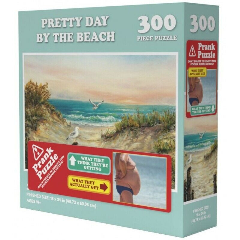Doing Things Beach Prank 300 Piece Jigsaw - Good Games