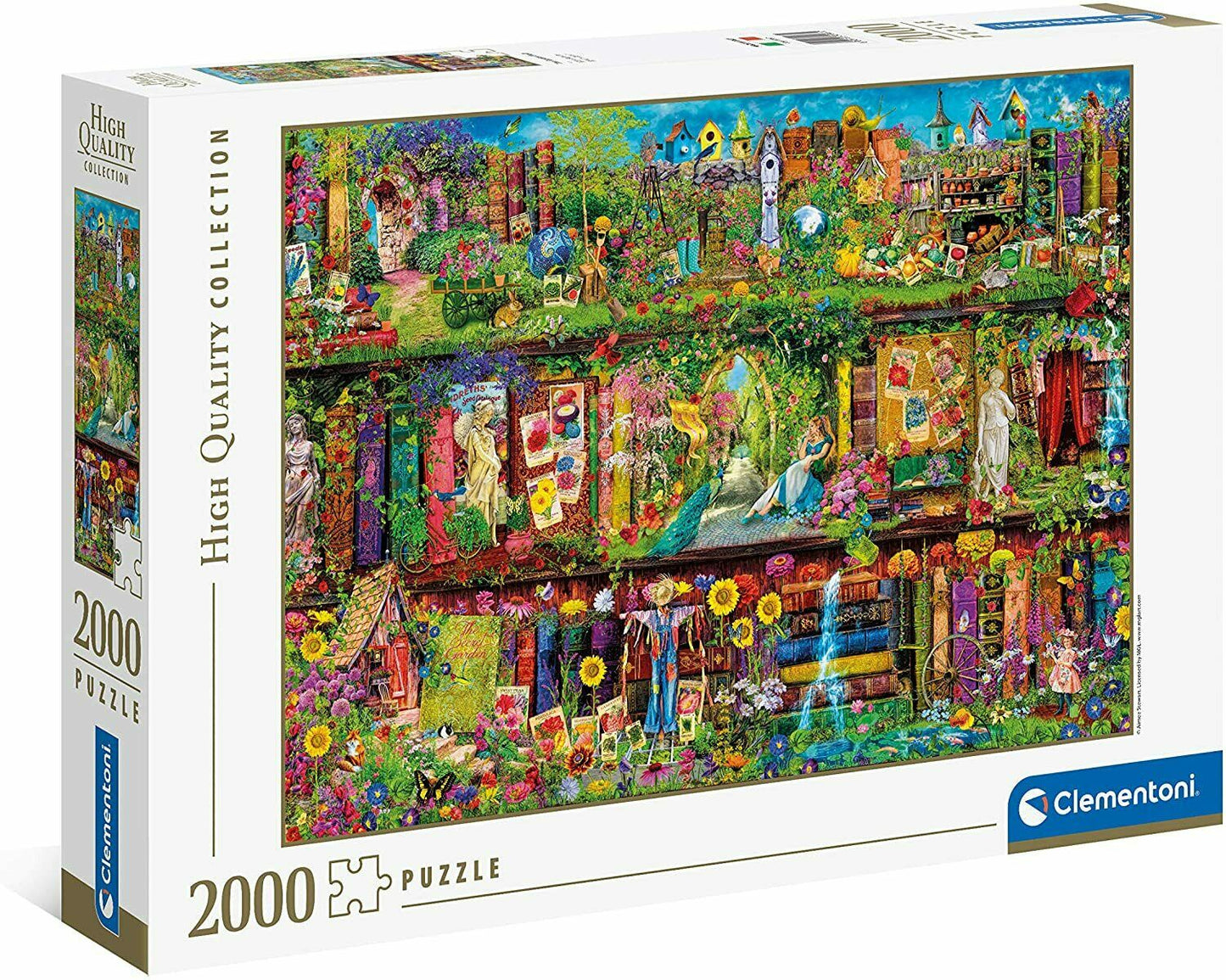 Clementoni - The Garden Shelf 2000 Piece Jigsaw - Good Games