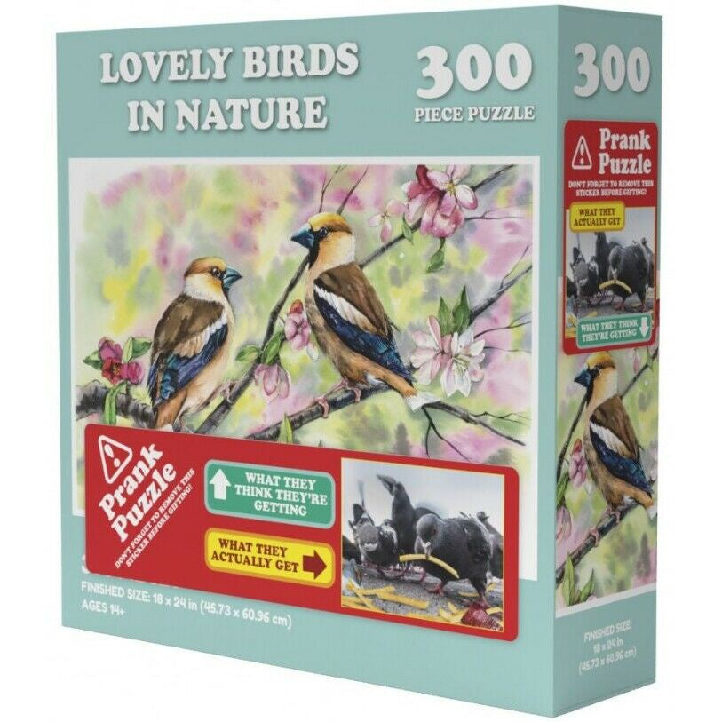 Doing Things Birds Prank 300 Piece Jigsaw - Good Games