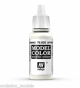 Vallejo Model Colour - Offwhite 17ml Acrylic Paint (AV70820) - Good Games