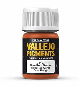 Vallejo Pigments - Dark Red Ochre 30ml (AV73107) - Good Games