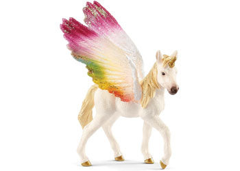 Schleich - Winged Rainbow Unicorn Foal - Good Games
