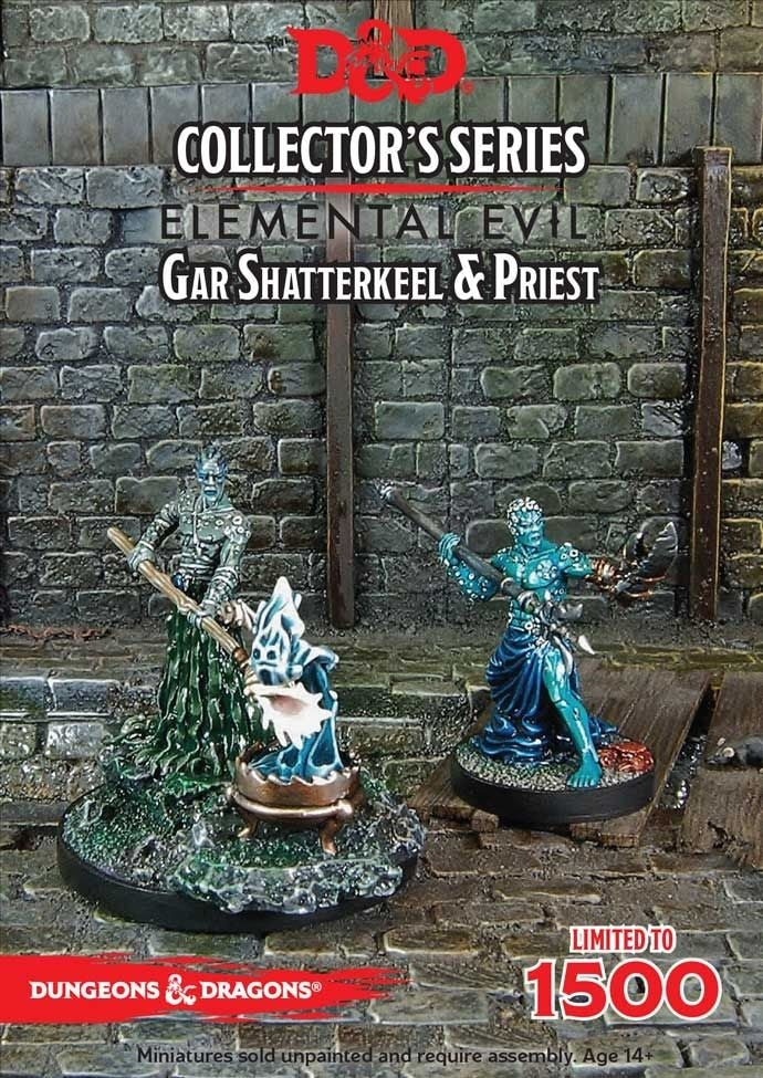 D&D Elemental Evil Gar Shatterkeel & Water Priest (2 Figs) - Good Games