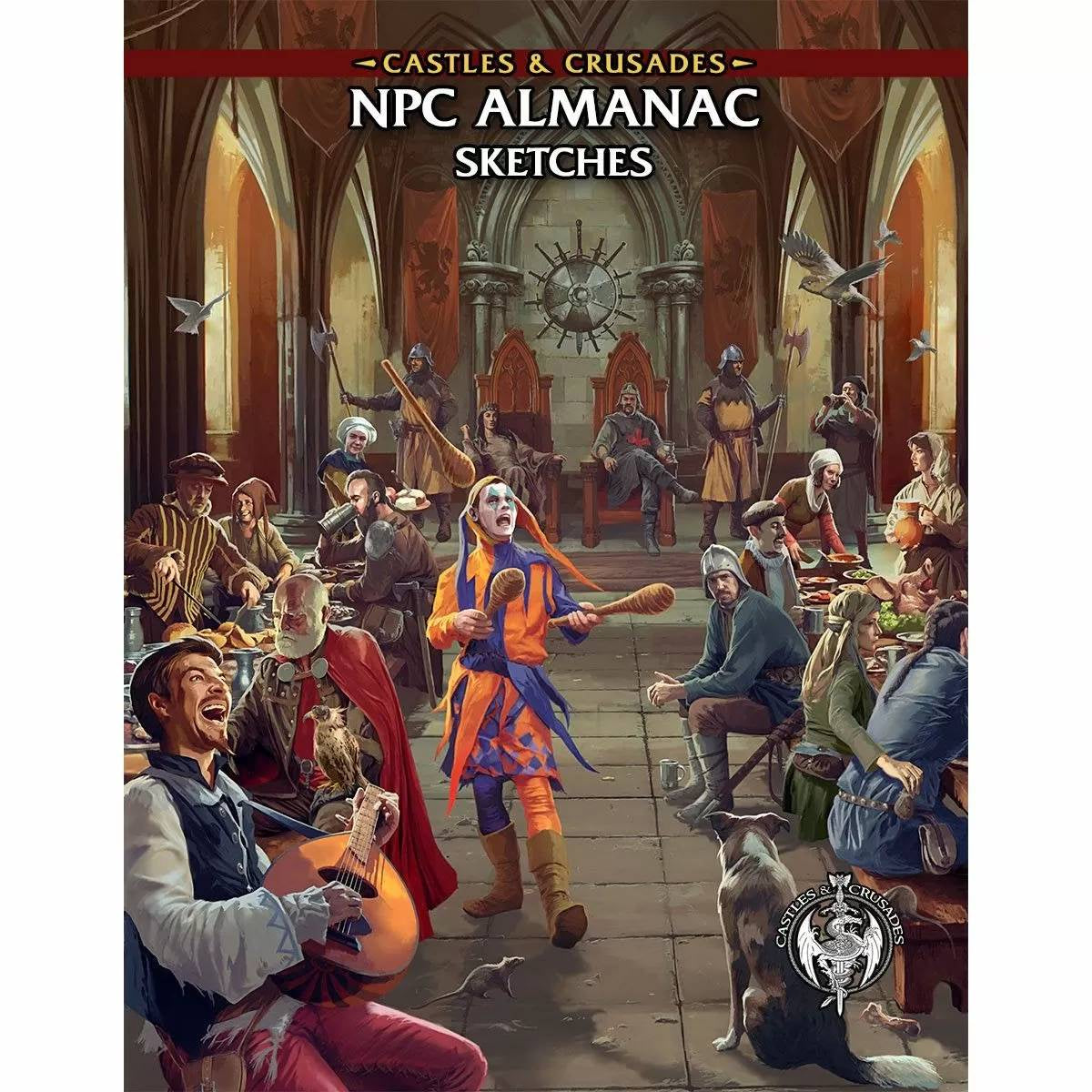Castles & Crusades NPC Almanac - Sketches - Good Games