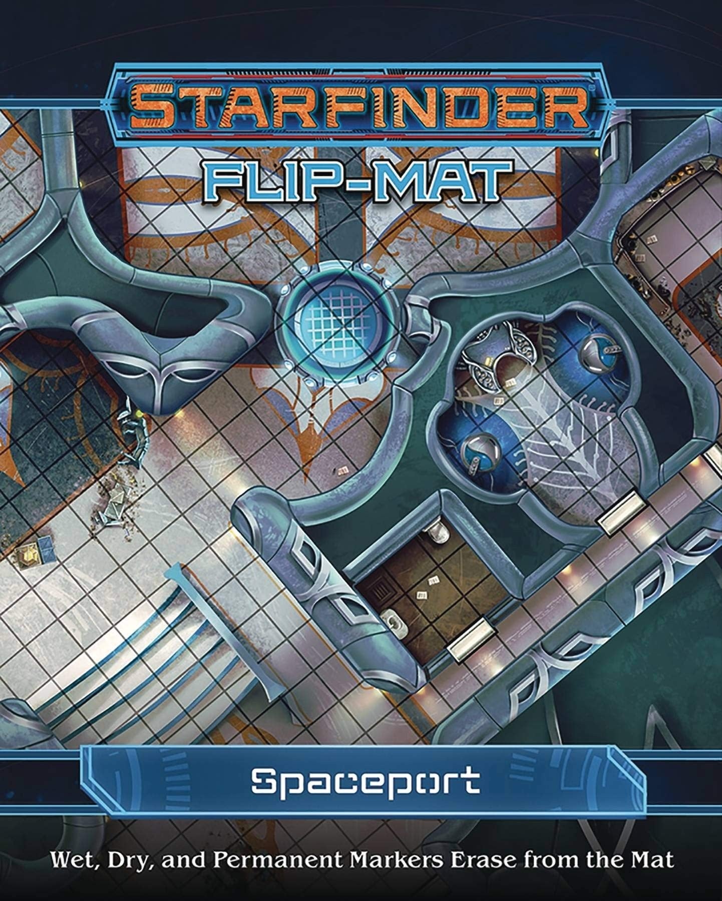 Starfinder RPG Flip Mat Spaceport - Good Games