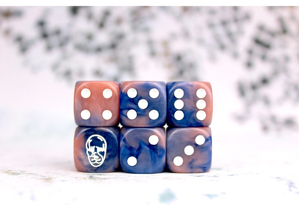 Conquest - Spires Faction Dice on Dark - Good Games
