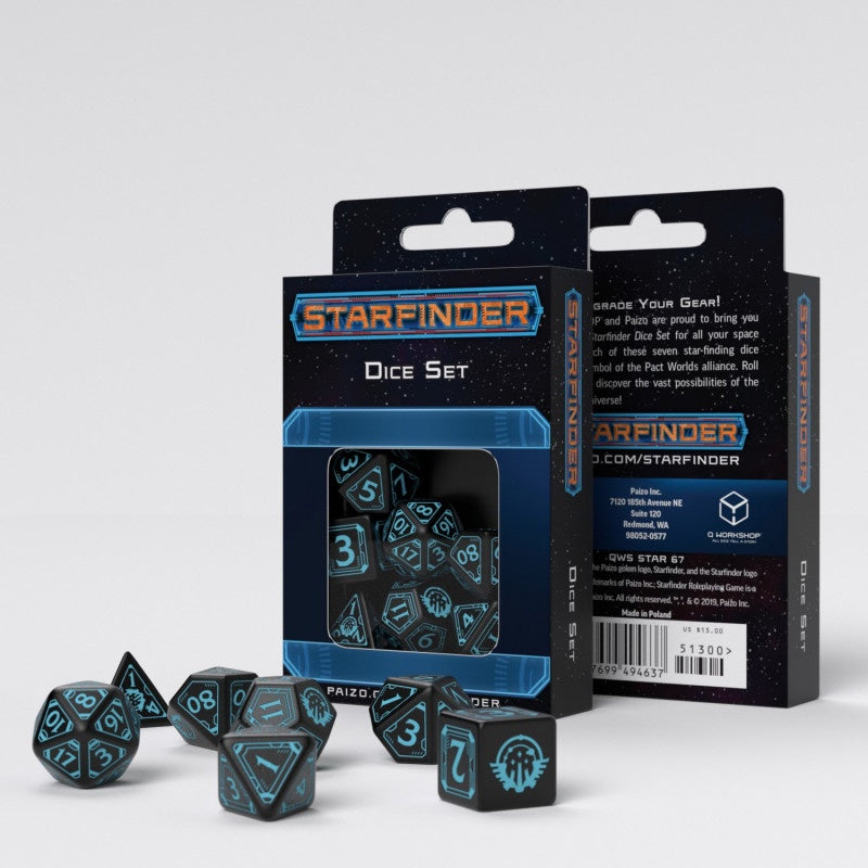 Q Workshop - Starfinder Dice Set 7 - Good Games
