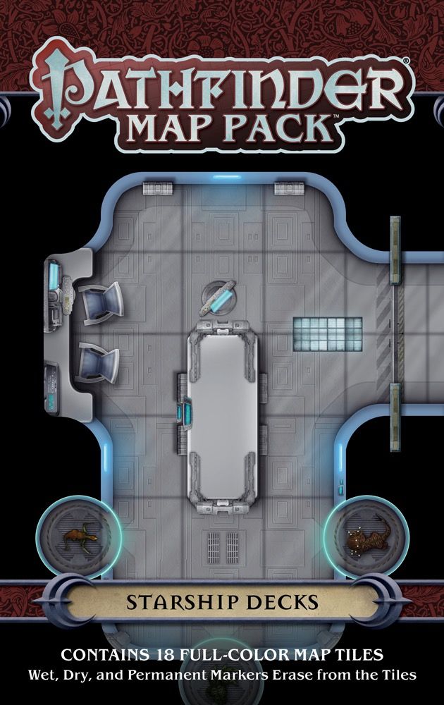 Pathfinder Map Pack Starship Decks - Good Games