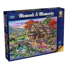 Holdson - Moments And Memories Swan Creek Cottage 1000 Piece Jigsaw - Good Games