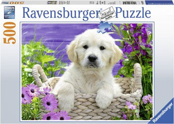 Ravensburger - Sweet Golden Retriever - 500 Piece Jigsaw - Good Games