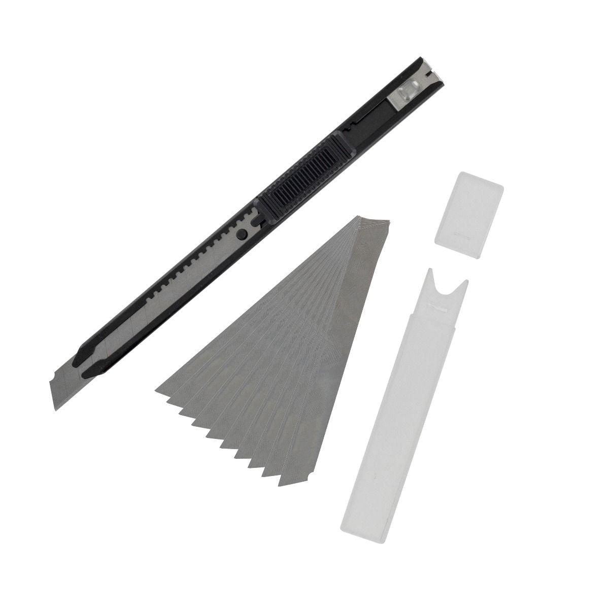 Vallejo Hobby Tools - Slim Snap-Off Knife & 10 Blades - Good Games