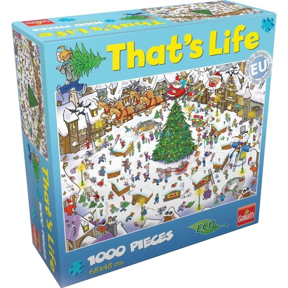 Thats Life Christmas 1000 Piece Jigsaw - Goliath - Good Games