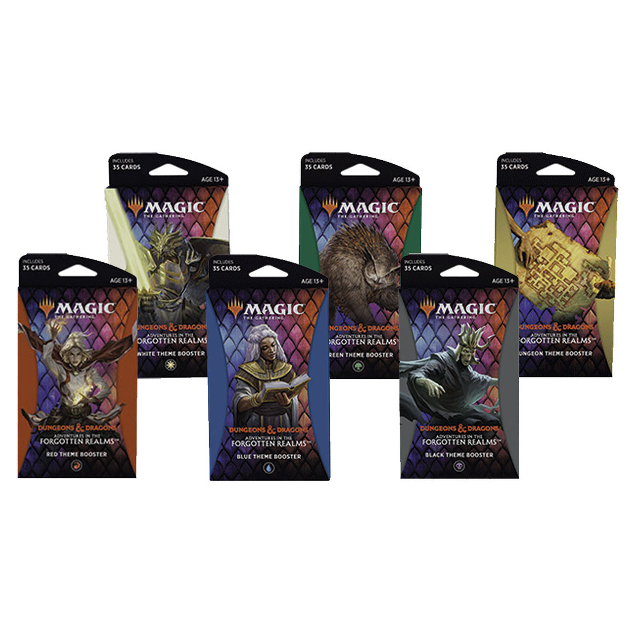 Magic: The Gathering - D&D: Adventures in the Forgotten Realms Theme B Good Games Magic: The Gathering - D&D: Adventures in the Forgotten Realms Theme B Good Games