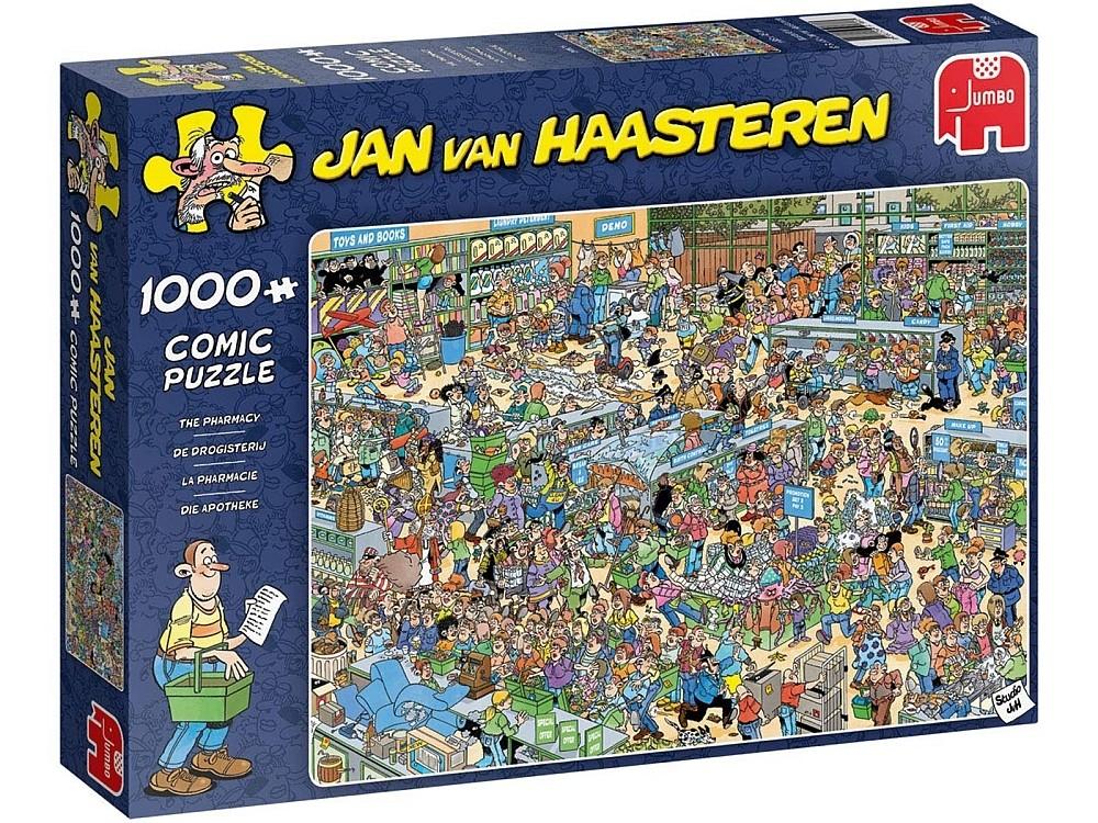 Jan Van Haasteren - The Pharmacy 1000 Piece Jigsaw - Good Games