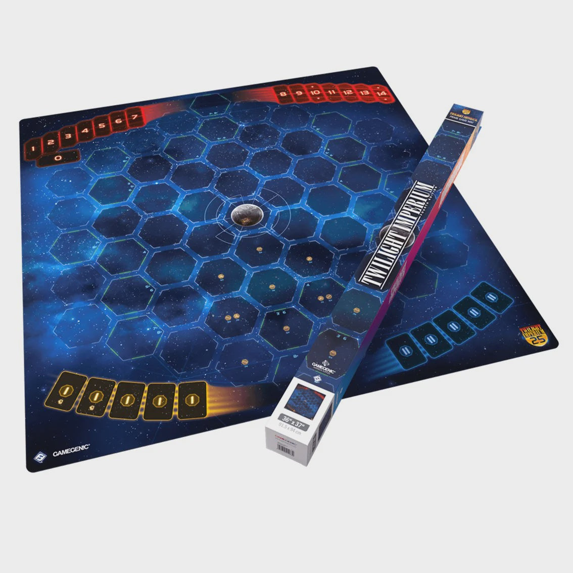 Gamegenic Twilight Imperium Game Mat 25th Anniversary Edition - Good Games