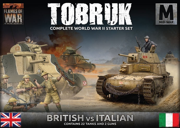 Flames of War: Desert StarterSet - Tobruk (Italy vs British) - Good Games