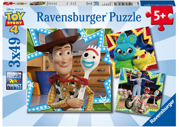 Ravensburger - Disney Toy Story 4 - 3x49 Piece Jigsaw - Good Games
