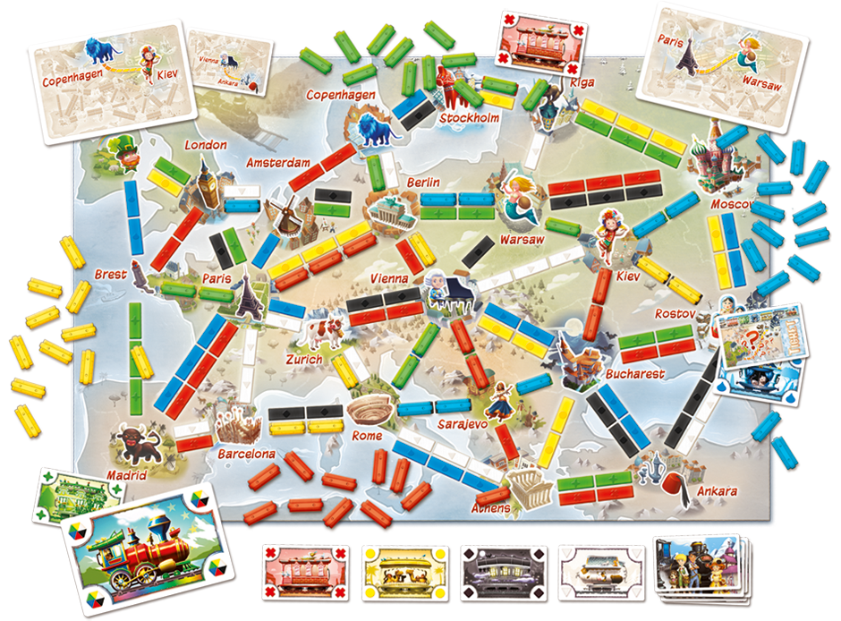 Ticket To Ride - First Journey (Europe)