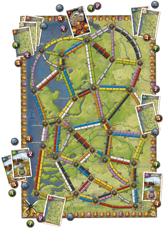 Ticket To Ride - Map Collection: Volume 4 Nederland - Good Games