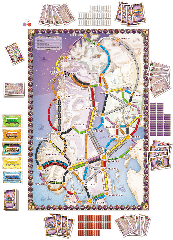 Ticket To Ride - Nordic Countries - Good Games