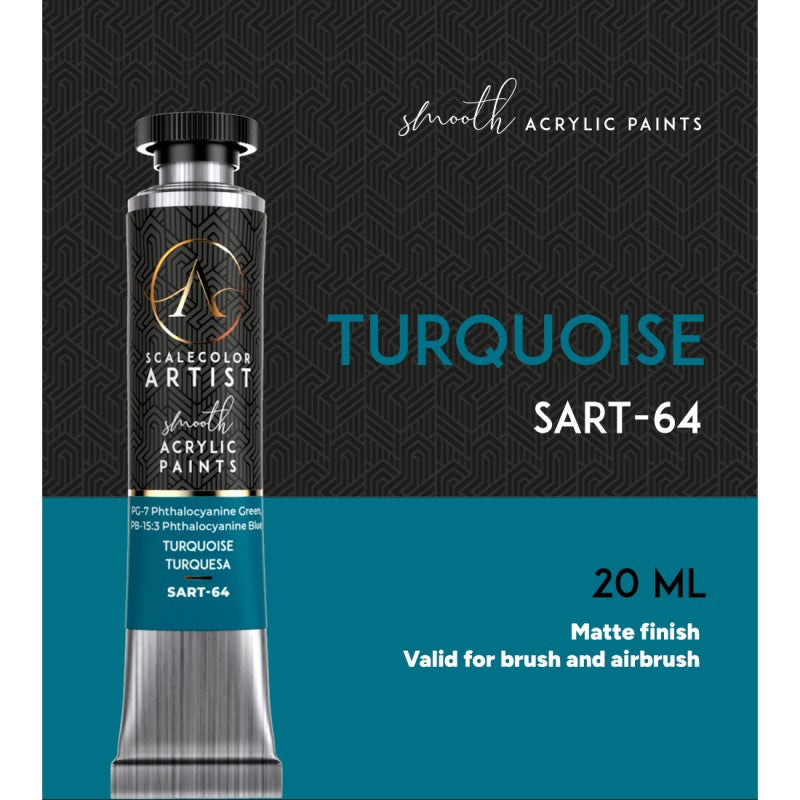 Scale 75 Scalecolor Artist Turquoise 20ml - Good Games