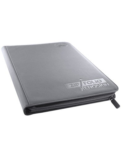 Ultimate Guard 9-Pocket Zipfolio Xenoskin Grey - Good Games