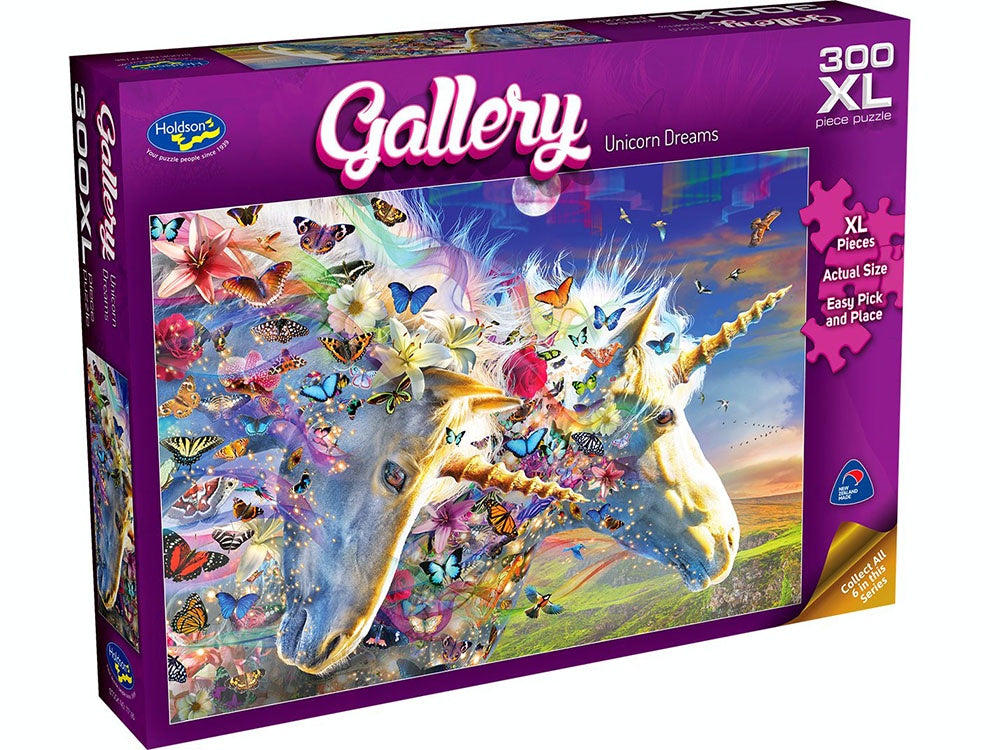 Holdson - Unicorn Dreams Gallery 300 Piece Xl Jigsaw - Good Games