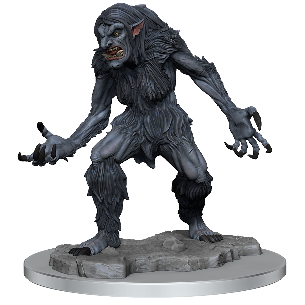 Dungeons & Dragons Nolzurs Marvelous Unpainted Miniatures Ice Troll Paint Night Kit - Good Games