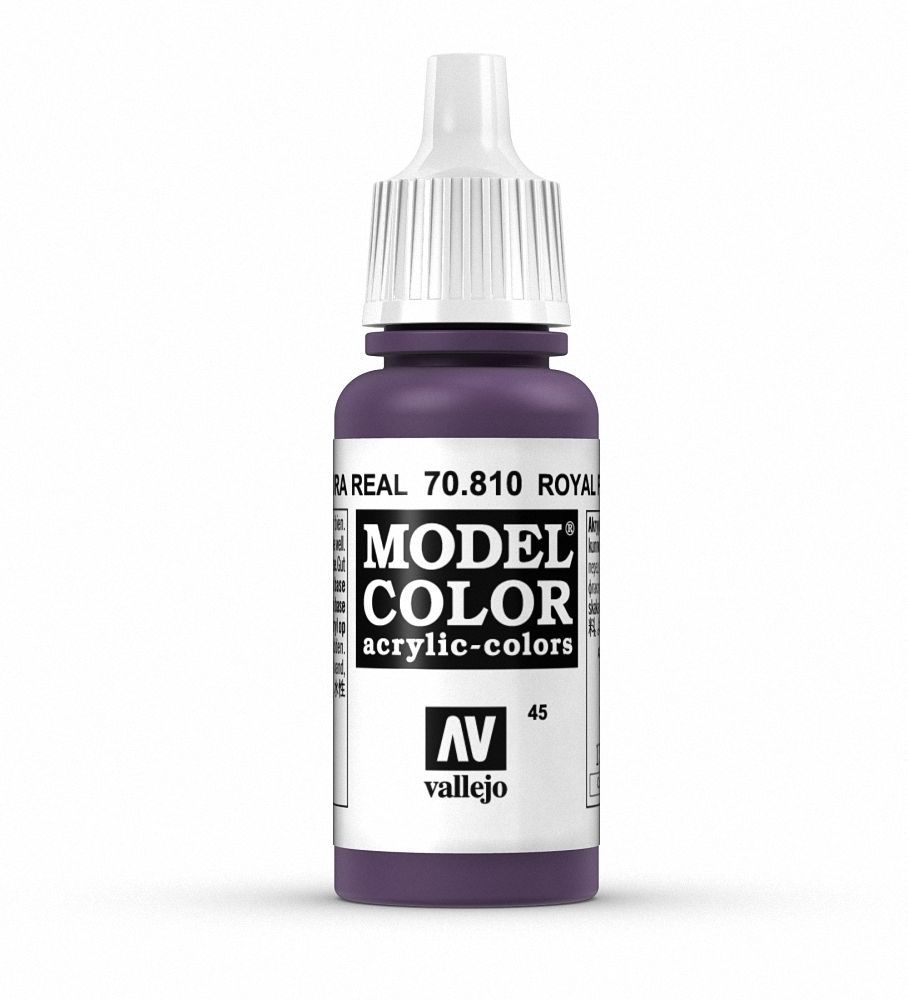 Vallejo Model Colour - Royal Purple 17ml Acrylic Paint (AV70810) - Good Games