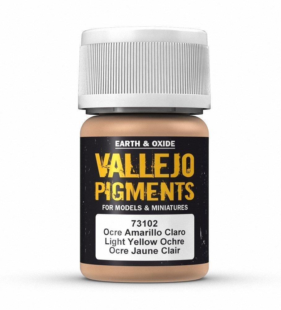 Vallejo Pigments - Light Yellow Ochre 30ml (AV73102) - Good Games