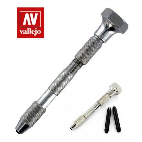Vallejo Tools Pin Vice Double Ended Swivel Top - Good Games
