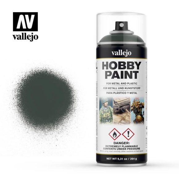 Vallejo Spray Paint Dark Green (AV28026) - Good Games