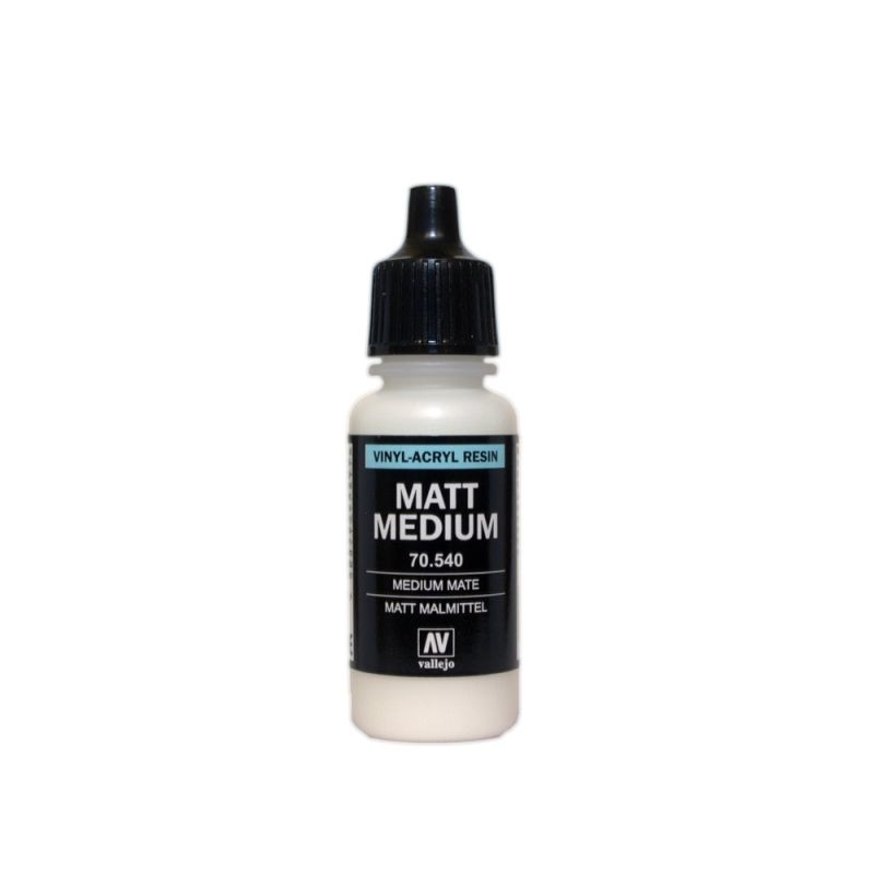 Vallejo Matt Medium 17ml Acrylic Paint (AV70540) - Good Games