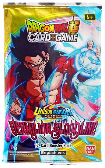 Dragon Ball Super Card Game - Vermilion Bloodline Booster Pack [DBS-B1 Good Games Dragon Ball Super Card Game - Vermilion Bloodline Booster Pack [DBS-B1 Good Games