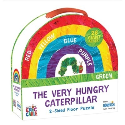 The Very Hungry Caterpillar 2-Sided Floor Puzzle - Good Games