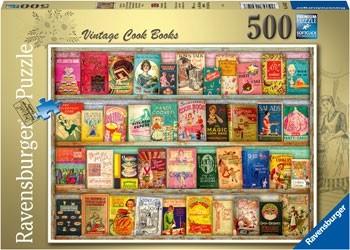 Ravensburger - Vintage Cook Books - 500 Piece Jigsaw - Good Games