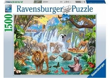 Ravensburger - Waterfall Safari - 1500 Piece Jigsaw - Good Games