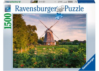 Ravensburger - Windmill on the Baltic Sea - 1500 Piece Jigsaw - Good Games