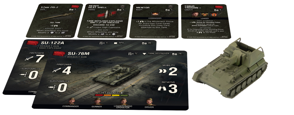 World of Tanks Miniatures Game Wave 8 Soviet SU-76M - Good Games