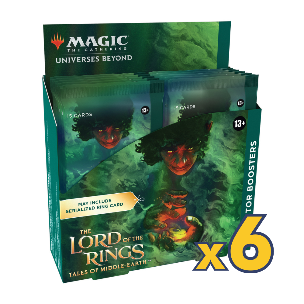 Magic: The Gathering - Lord of the Rings Collector Booster Box Case Good Games Magic: The Gathering - Lord of the Rings Collector Booster Box Case Good Games