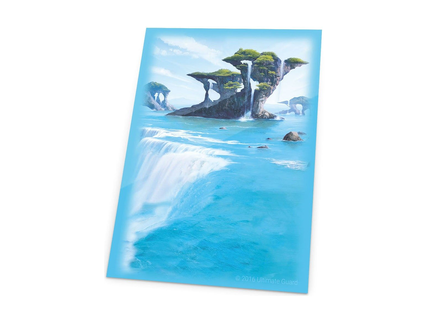 Ultimate Guard Printed Sleeves Standard Size Lands Edition Island I (80) - Good Games