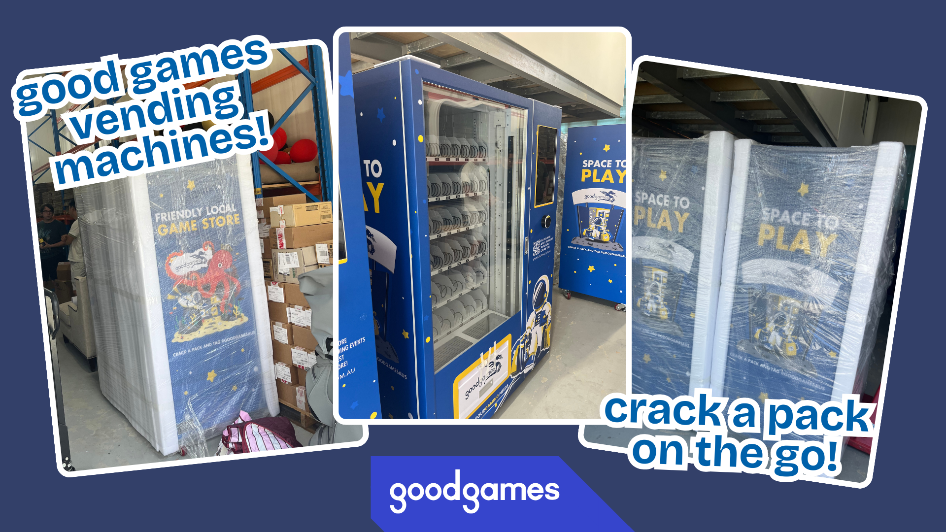 Good Games Vending Machines - Good Games