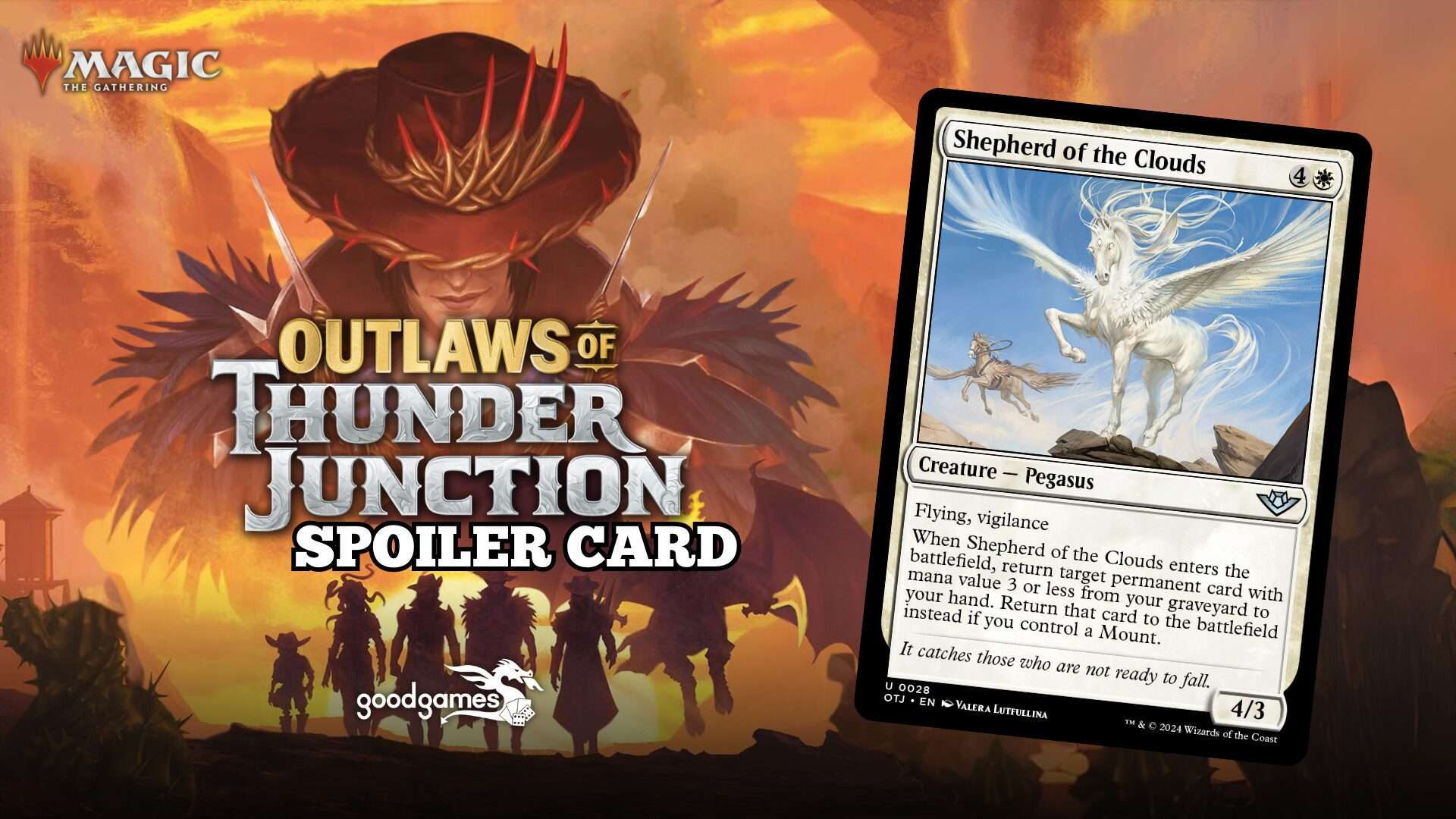Outlaws of Thunder Junction Spoiler - Shepherd of the Clouds