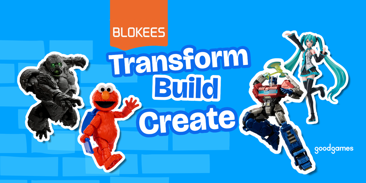 Collect and Build with Blokees