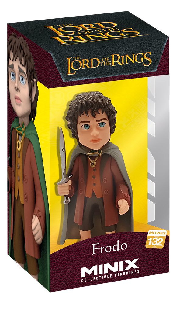 Frodo Baggins Minix figure front view from The Lord of the Rings