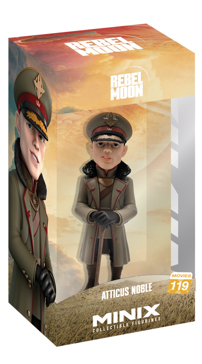 Admiral Noble figure front view with staff