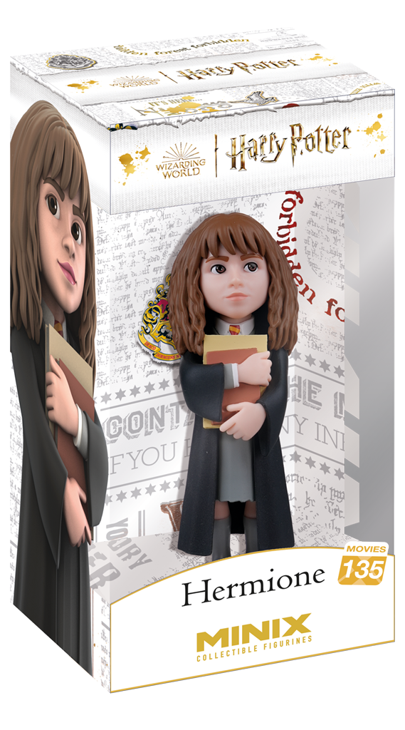Front view of Minix Hermione Granger 135 figure, 12 cm